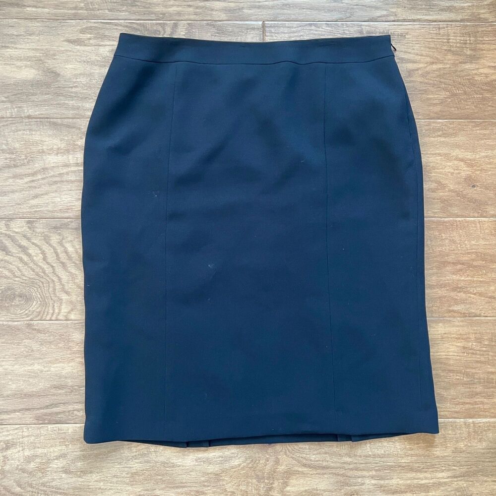 Kasper Pencil Skirt Black Women's Size 12 Career